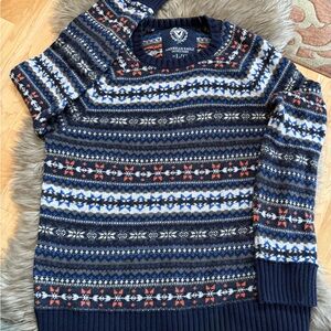 Classic American Eagle Cotton Sweater good cond. Sz Lg